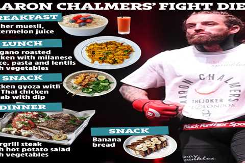 Inside Aaron Chalmers’ 3,000 calories a day diet as Geordie Shore star moves from MMA to pro boxing