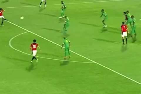 Watch Arsenal star Mohamed Elneny score for Egypt with brilliant curling effort in Comoros rout