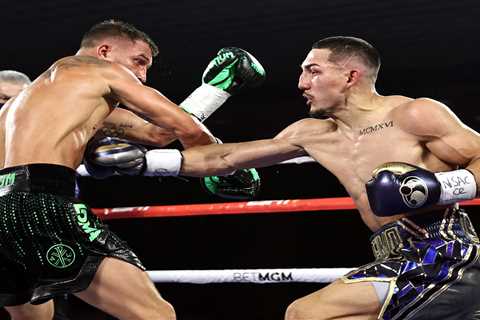Teofimo Lopez tells Vasyl Lomachenko ‘f*** you’ but admits he learned a lot from boxing rival and..