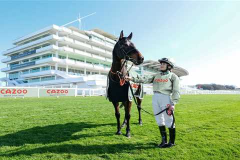 Boost for cash-strapped racing as Derby at Epsom finally gets sponsor as car retailer Cazoo sign..