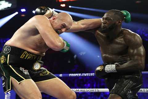 Eddie Hearn urges Deontay Wilder to come ‘back in the ring’ for heavyweight ‘barnburner’ with..