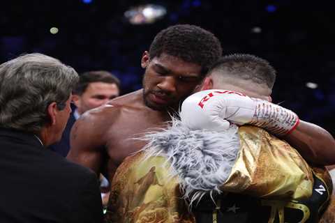 Classy Anthony Joshua’s messages to Andy Ruiz Jr that inspired him to shed almost three stone and..