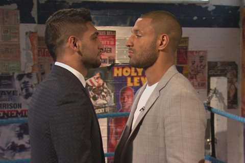 Amir Khan dreaming of fighting Kell Brook at Man Utd’s Old Trafford in long-awaited Battle of..
