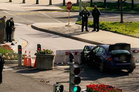 Driver Rams Into Officers at Capitol, Killing One and Injuring Another