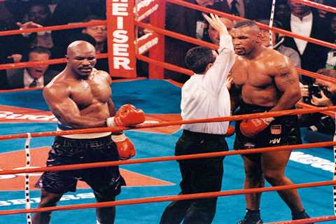 Evander Holyfield’s son offers to spar with former world champ in bid to make Mike Tyson fight..