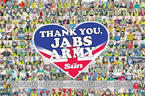 The Sun salutes our magnificent Jabs Army with TV advert tonight during Ant &amp; Dec’s Saturday..