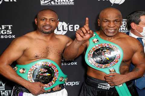 Roy Jones Jr, 52, wants to fight Oscar De La Hoya, 48, as trainer calls to ‘make it a reality’