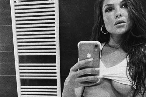 Towie’s Fran Parman flashes a lot of underboob in sultry bathroom snap after losing two stone