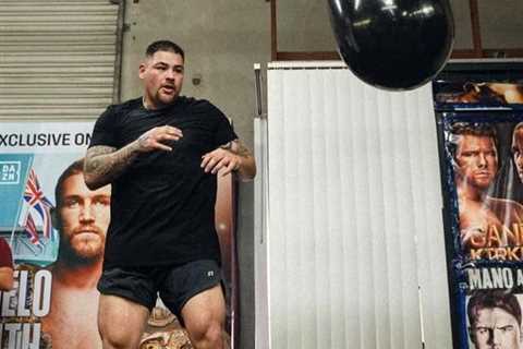 Andy Ruiz Jr shows stunning body transformation and says ‘I had t**s’ for Anthony Joshua bout ahead ..