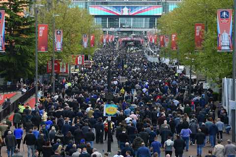 FA Cup final attendance confirmed with 21,000 allowed to attend and fans also in for Carabao Cup..