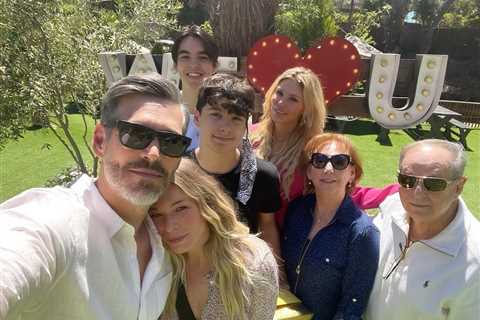 RHOBH’s Brandi Glanville cuddles up to ex Eddie Cibrian’s wife Leann Rimes at Easter party after..