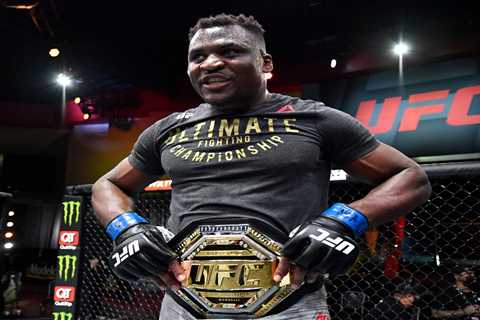 UFC champ Francis Ngannou dreams of fighting Anthony Joshua and Tyson Fury but draws line at idol..