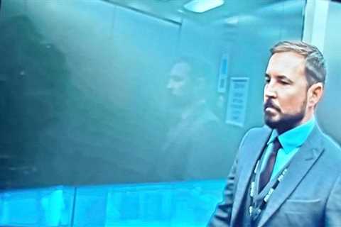 Line of Duty in huge blunder as cameraman spotted filming Steve Arnott in tense lift scene