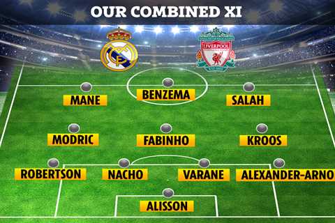 Real Madrid vs Liverpool combined Champions League XI including Salah and Modric with Reds having..