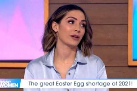 Loose Women’s Frankie Bridge reveals husband Wayne accidentally bought six CRATES of Easter eggs in ..