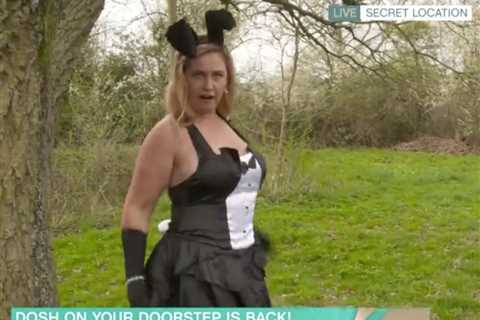 This Morning’s Josie Gibson says she’s lost 1st after switching to a healthy diet as she poses in..