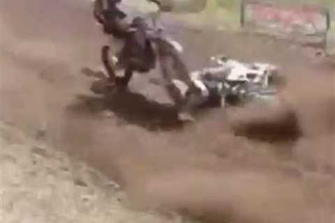 One-armed motocross rider Alberto ‘Wey’ Zapata dies aged 23 in horror crash after being run over by ..