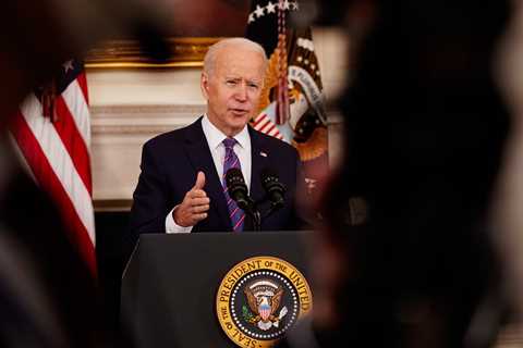 Biden thanks immigrants for ‘choosing us’ as he struggles with a surge at the border.