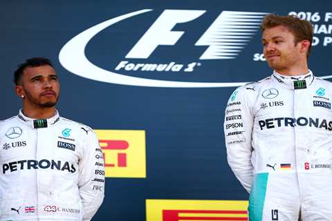 Mercedes threatened to ban Lewis Hamilton and Nico Rosberg from races due to bust-ups between pair