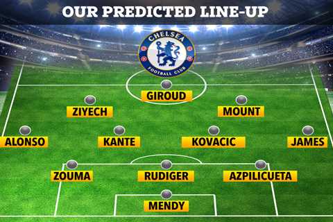 How Chelsea could line up against Crystal Palace with Thiago Silva banned but Kante returning and..