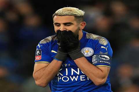 Riyad Mahrez ‘frustrated’ at Leicester for blocking his transfer to ‘top team’ Arsenal after..
