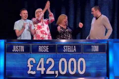 The Chase contestants bag whopping £42k jackpot as Shaun Wallace ‘throws final’ with major blunder