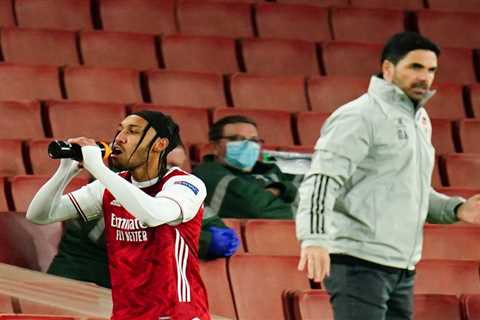 Aubameyang OUT of Arsenal clash with Sheff Utd with FLU as dressing room turns on Mikel Arteta over ..