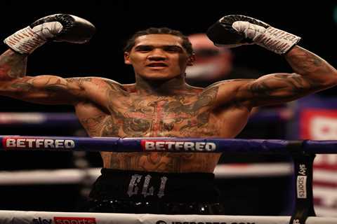 Watch Conor Benn brutally stop hard man Samuel Vargas in just 80 SECONDS before calling out Brit..