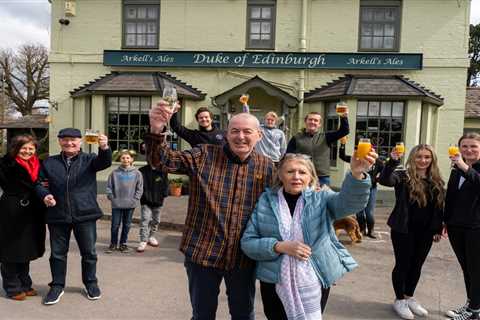 Brits urged to raise a glass to Prince Philip as the nation’s pubs – including Windsor’s Duke of..
