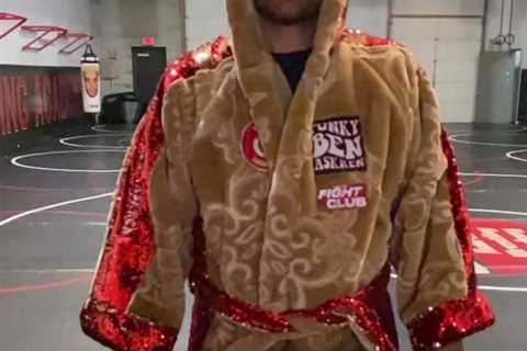 Ben Askren shows off funky boxing robe he will wear for Jake Paul fight as ex-UFC star says he..