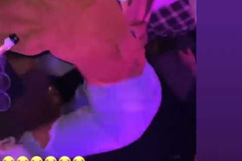 Teen Mom Ashley Jones twerks on baby daddy Bar Smith in throwback video after confirming she’s..