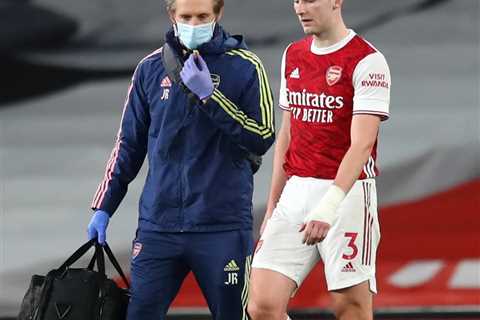 Arsenal dealt major blow as Arteta confirms Tierney OUT for season with Saka and Martinelli also..