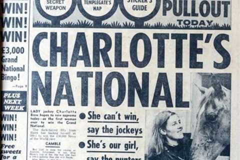 First female jockey to ride in Grand National admits she was in tears as Rachael Blackmore stormed..