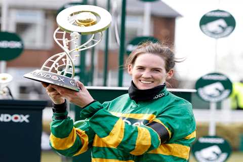 Historic Grand National winner Rac­hael Blackmore spent night of her victory in budget quarantine..