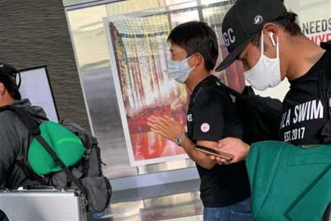 Masters champion Matsuyama carries Green Jacket through airport as he flies home to become Japan’s..