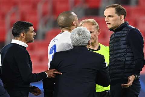 Thomas Tuchel accused of insulting Porto boss Conceicao as players clash after Chelsea’s fiery..