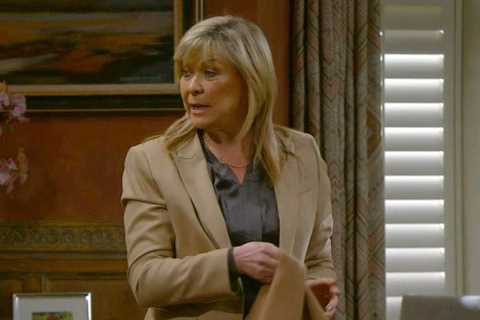 Emmerdale fans convinced Kim Tate, 62, is pregnant against all odds after dramatic collapse