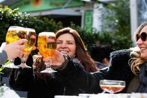 Booze sales DOUBLED in bars and restaurants on Monday compared with 2019 after Brits dashed to the..