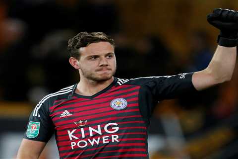 Leicester keeper Danny Ward who saved THREE penalties in shootout win over Wolves signs new..