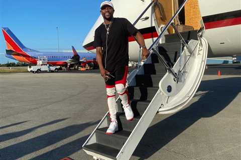 Inside Floyd Mayweather’s custom £50m private jet with name on side, in-built TVs, luxury seats and ..