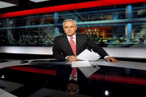 Who is BBC news presenter Huw Edwards?