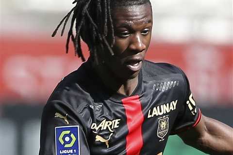 Arsenal and Man Utd in Eduardo Camavinga transfer fight as Rennes midfielder, 18, ‘refuses to sign..