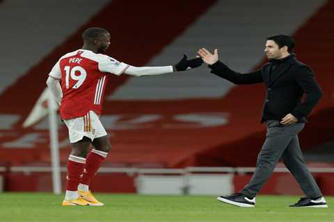 Arsenal boss Mikel Arteta warns in-form £72m star Nicolas Pepe he will be axed again if standards..