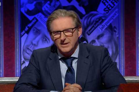 Line of Duty fans thrilled as Adrian Dunbar makes Have I Got News For You debut – with plenty of..