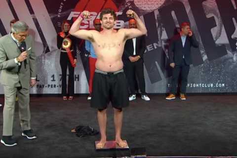 Jake Paul mocks Ben Askren for his ‘beer belly’ and says ex-UFC star ‘didn’t take training camp..