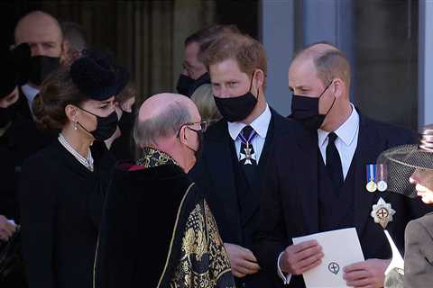 Prince Harry said funeral was ‘as Philip wanted’ as he spoke to brother William, lip reader claims