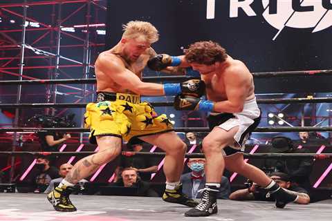 Watch Jake Paul’s brutal first-round knockout against ex-UFC star Ben Askren who is left face-flat..