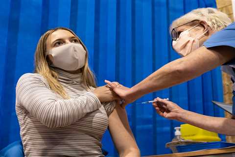 South African and Kent Covid variants already recorded in patients who have already been vaccinated,..