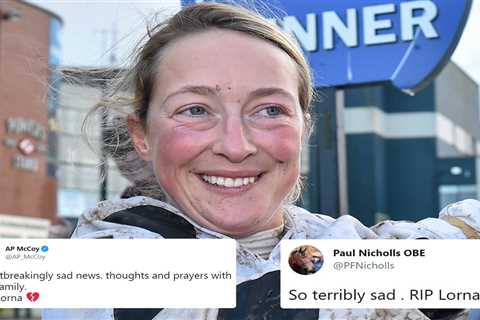 Heartbroken AP McCoy leads tributes to tragic Lorna Brooke after jockey’s death aged just 37