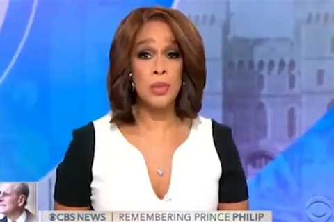 Meghan Markle’s pal Gayle King branded ‘sexist’ after questioning why Princess Anne walked behind..